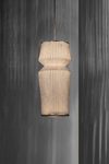 Ura 2 long geometric pendant lamp. Arturo Alvarez. 