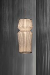 Ura 2 long geometric pendant lamp. Arturo Alvarez. 