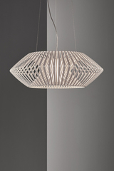 V suspension géométrique 80cm blanche. Arturo Alvarez. V suspension géométrique 80cm blanche. Arturo Alvarez.