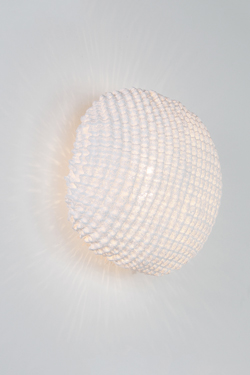 Tati embossed round wall lamp 30cm. Arturo Alvarez. 