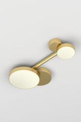 Small ceiling lamp Line Glabe and disc. Atelier Areti. Small ceiling lamp Line Glabe and disc. Atelier Areti.