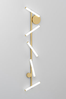 Neon wall lamp with integrated LED module Sticks 493. Atelier Areti. 
