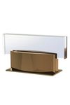 Filao XL table lamp in solid bronze and crystal. Ateliers&Torsades. 