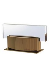 Filao XL table lamp in solid bronze and crystal. Ateliers&Torsades. 