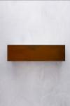 Applique murale rectangulaire en corten Linear. AXIS71. 