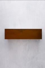 Applique murale rectangulaire en corten Linear. AXIS71. Applique murale rectangulaire en corten Linear. AXIS71.