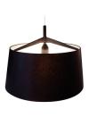 Suspension contemporaine noire S71 petit modèle. AXIS71. 