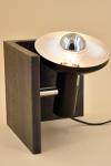 Lampe de table avec spot orientable en acier massif Iron Beam. AXIS71. 