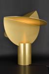 Large Design table lamp in gold finish Ala. AXIS71. 