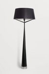 Large contemporary floor lamp in black metal S71. AXIS71. 