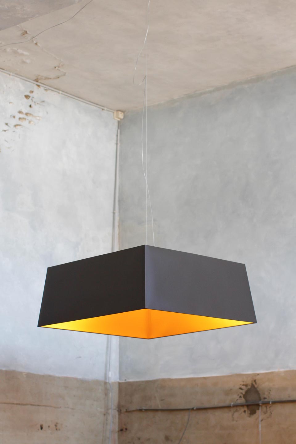 Memory Grande Suspension Noire Et Doree Baulmann Leuchten Luminaire De Prestige Fabrique En Allemagne Ref 20070115