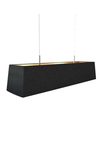 Long black pendant lamp Memory. AXIS71. 