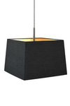 Memory contemporary black and gold pendant light. AXIS71. 
