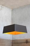 Memory large black and gold pendant light. AXIS71. 