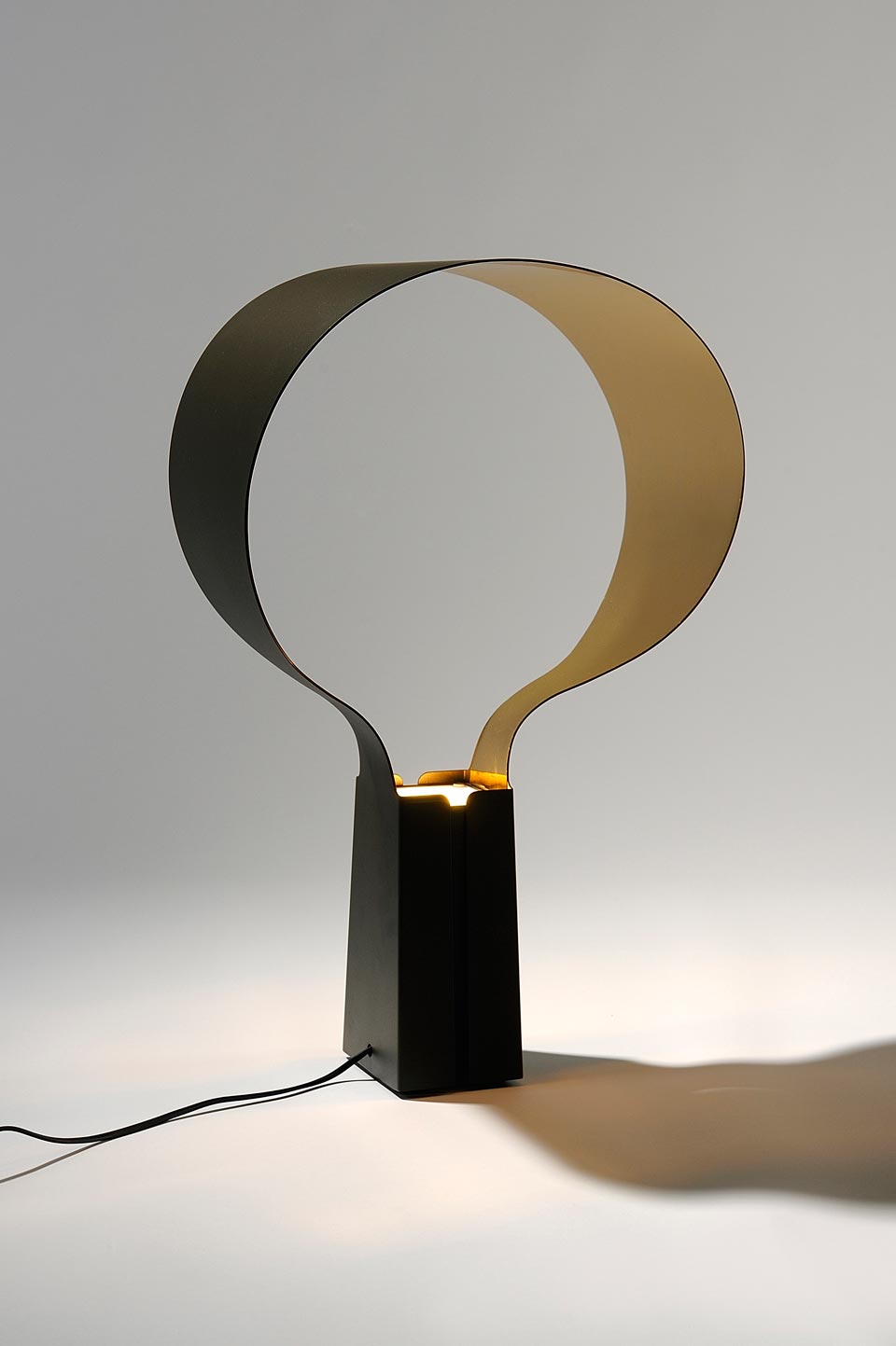 Celestine Design Table Lamp In Bronze, Contemporary Bronze Table Lamps