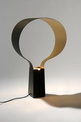 Celestine design table lamp in bronze metal. AXIS71. 