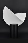Design table lamp in black and white metal Ala. AXIS71. 