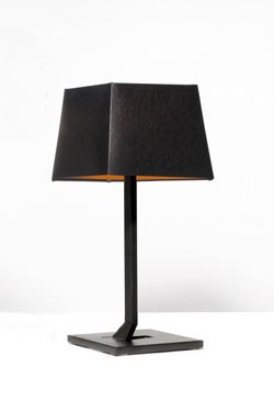 Memory small black and gold table lamp. AXIS71. 