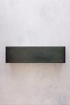 Linear rectangular wall lamp in raw metal. AXIS71. 