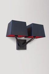 Memory wall light 2 lights black and fuchsia. AXIS71. Memory wall light 2 lights black and fuchsia. AXIS71.