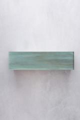 Rectangular wall light in oxidised copper finish Linear. AXIS71. 