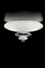 Pigalle Belle Époque ceiling light in white crystal 60cm. Barovier&Toso. Pigalle Belle Époque ceiling light in white crystal 60cm. Barovier&Toso.