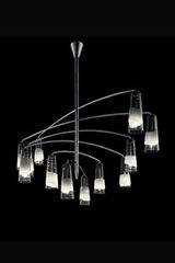 Colimaçon suspension mobile 12 lumières. Barovier&Toso. Colimaçon suspension mobile 12 lumières. Barovier&Toso.