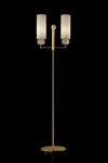 Gallia lampadaire classique avec diffuseur opale beige. Barovier&Toso. 