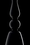Palladiano lustre en cristal de Venise noir opaque 18 lumières. Barovier&Toso. 