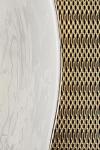 Alumina grande applique contemporaine inspiration Art Déco . Barovier&Toso. 
