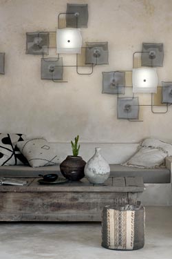 Alumina large contemporary wall light  Art Deco . Barovier&Toso. 