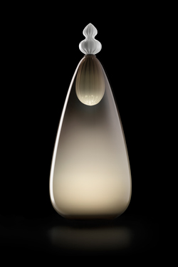 Padma table lamp in grey and white Murano crystal. Barovier&Toso. 