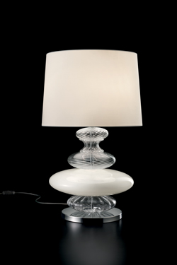 Pigalle Belle Époque table lamp in Murano crystal. Barovier&Toso. 