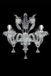 Agadir Venetian wall lamp 2 lights. Barovier&Toso. 