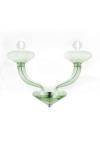 Windsor contemporary lime green crystal wall light. Barovier&Toso. 