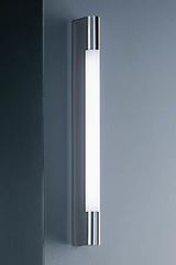 Wall lamp stainless steel polished length 60cm. Baulmann Leuchten. Wall lamp stainless steel polished length 60cm. Baulmann Leuchten.