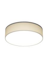 Round white ceiling light with powerful lighting. Baulmann Leuchten. Round white ceiling light with powerful lighting. Baulmann Leuchten.