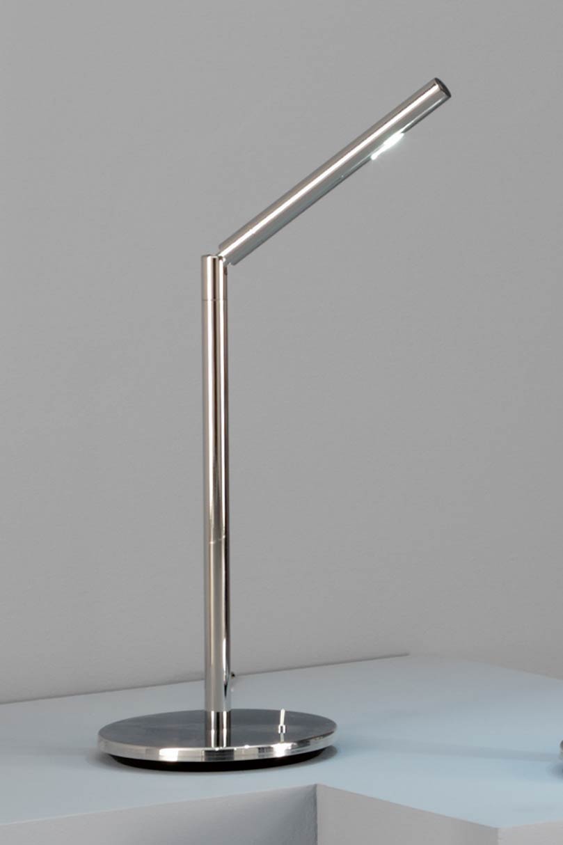 Cylindrical Led Desk Lamp Baulmann Leuchten Luxury Lightings