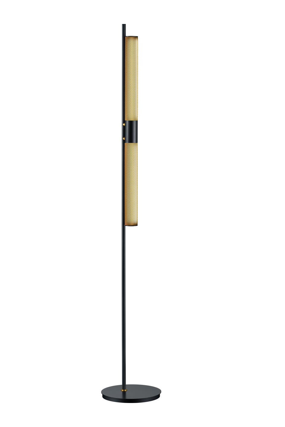 Gold and acrylic shop lamp