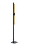 Floor lamp in gold cylinder<br/>. Baulmann Leuchten. 