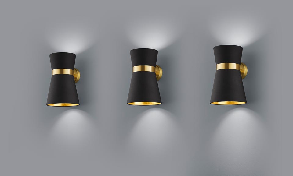 Liseuse avec un socle et in réflecteur en métal chromé, existe en noir:  Baulmann Leuchten luminaire de prestige fabriqué en Allemagne - Réf.  19030114 - mobile