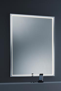 Miroir lumineux 60cm rectangulaire . Baulmann Leuchten. 