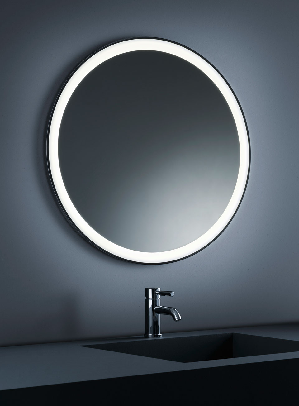 Miroir lumineux à éclairage LED, protection IP44: Baulmann