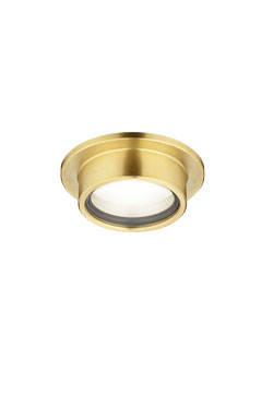 Mini spotlight in gold metal. Baulmann Leuchten. 