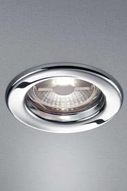 Recessed chrome spot. Baulmann Leuchten. 