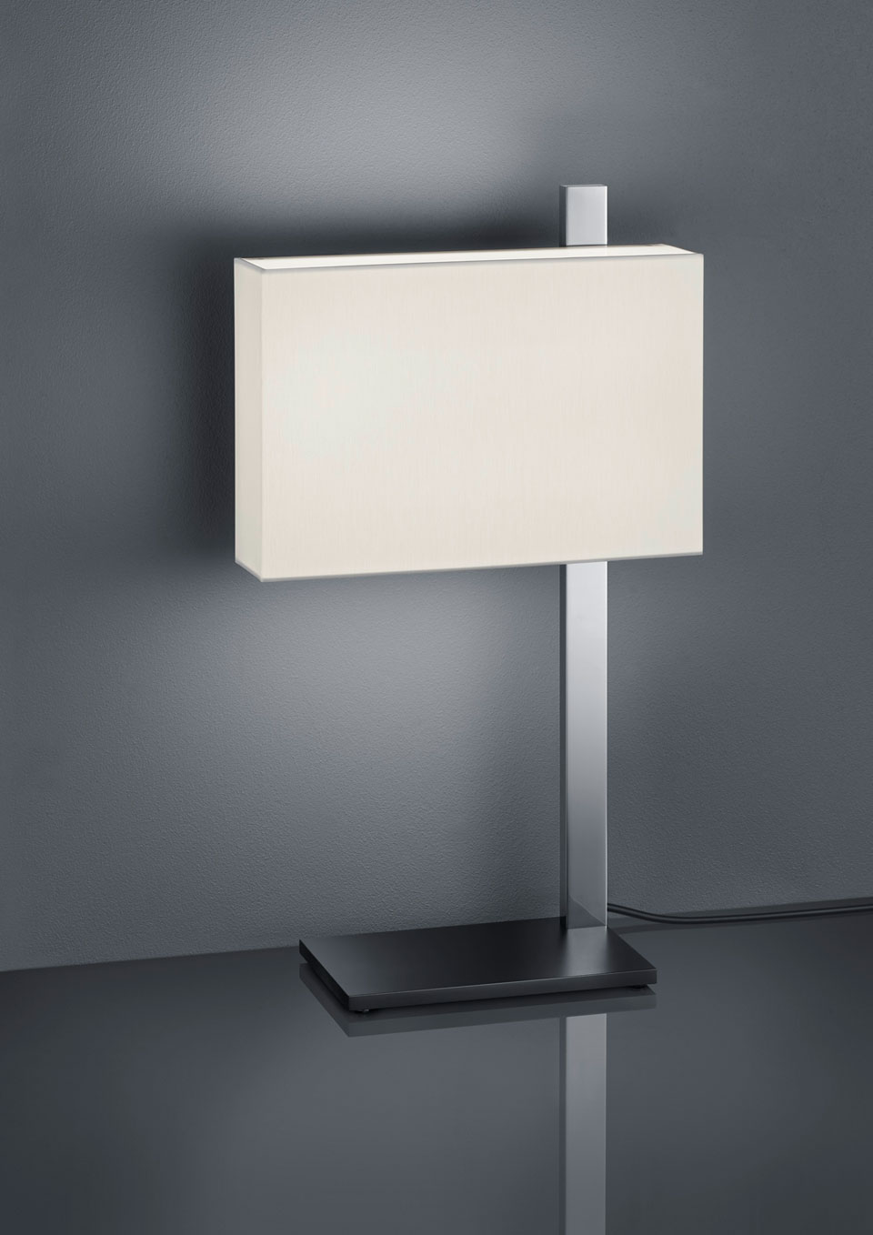 Rectangular outlet bedside lamp