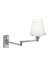 Contemporary 2-joint bedside wall lamp. Baulmann Leuchten. 