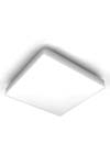 Teca plafonnier carré 21cm à éclairage LED. bpe:LICHT. 