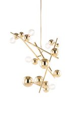 Galaxy Chandelier Brass Constellation 5 lights