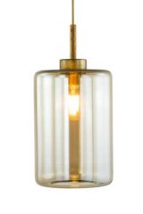 Louise suspension une lumière lanterne en verre bronze. Brand Von Egmond. 